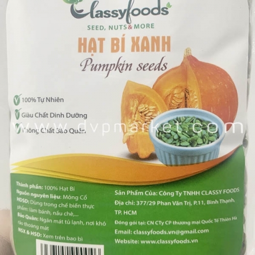 Classy - Hạt bí xanh 500g